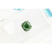 Cushion Shape Diamond Fancy Green Color SI1 IGI Certified Enhanced 1.13 Carat