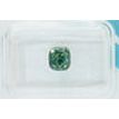 Cushion Cut Diamond Fancy Green 1.44 Carat VS1 Certified Enhanced IGI Certified