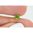 Round Shape Diamond Fancy Green Color SI2 0.73 Carat Certified
