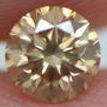 Round Diamond Fancy Yellowish Brown GIA Certified 0.44 Carat