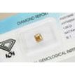 Cushion Cut Diamond Fancy Brown Color IGI Certified 1.00 Carat SI1