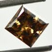 Fancy Brown Color Princess Diamond 0.70 Carat SI1