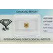 Cushion Diamond Fancy Brown Loose IGI Certified 1.04 Carat VS2