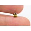GIA Certified Fancy Dark Brown -Yellow Oval Shape Loose Real Diamond 0.47 Carat 5.32X4.05 MM