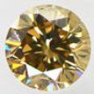 Round Cut Diamond Fancy Brown IGI Certified 0.46 Carat SI2