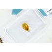 Pear Shape Diamond Fancy Yellow Brown Color 0.48 Carat SI2 IGI Certificate