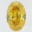 Oval Diamond Fancy Brown Yellow 0.61 Carat SI1 IGI Certificate