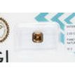 Brown Asscher Diamond 2.03 Carat SI2 IGI Certified