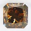 Radiant Cut Diamond Fancy Brown Color 1.71 Carat SI1 IGI Certificate