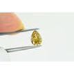 Pear Shape Diamond Fancy Brown Yellow Color 1.02 Carat Polished SI1 GIA Certificate