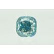 Cushion Shape Diamond Fancy Blue SI2 1.01 Carat
