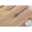 Cushion Shape Diamond Fancy Blue SI2 1.01 Carat
