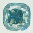 Cushion Shape Diamond Fancy Blue SI2 1.01 Carat