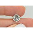 Round Brilliant Diamond Loose Certified Natural Enhanced White 2.01 Carat G VS1