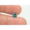 Cushion Diamond 1 ct Loose Real Fancy Blue Enhanced I1 Certified 6.28X5.64 MM