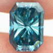 Loose Radiant Diamond Fancy Blue 5.07 Carat VS2 11.48X8.27 MM