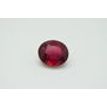 Red Ruby Oval Shaped Gemstones 2.21 Carat
