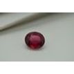 Red Ruby Oval Shaped Gemstones 2.21 Carat