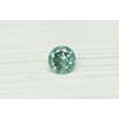 Loose Round Shaped Fancy Blue Diamond 0.51 Carat SI1 4.99X4.92 MM