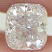 Cushion Cut Diamond Natural F Color I1 IGI Certified 0.91 Carat