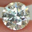 Round Shaped Diamond 1.01 Carat H Color SI2 Loose HRD Certified Natural White