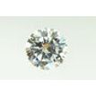 0.92 Carat Round Shape Diamond Solitaire Twist Ring E VS2 Treated 14K White Gold