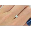 Round Diamond Natural K VS2 0.53 Carat HRD Certified