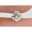 Round Diamond Natural K VS2 0.53 Carat HRD Certified
