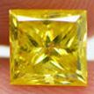 Loose Fancy Yellow Princess Diamond 1.20 Carat SI1