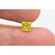 Loose Fancy Yellow Princess Diamond 1.20 Carat SI1