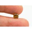 Cushion Cut Diamond Natural Fancy Orange Yellow 1.54 Carat  
