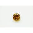 Cushion Cut Diamond Natural Fancy Orange Yellow 1.54 Carat  