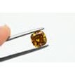 Cushion Cut Diamond Natural Fancy Orange Yellow 1.54 Carat  