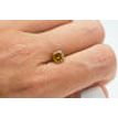 Cushion Cut Diamond Natural Fancy Orange Yellow 1.54 Carat  
