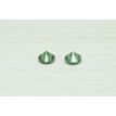 Matching Pair Round Green Diamonds 0.50 TCW 4.00 MM SI1/2