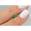 Matching Pair Round Green Diamonds 0.50 TCW 4.00 MM SI1/2