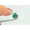 Round Shape Diamond Loose Fancy Green 1.86 Carat VS2
