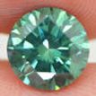 Round Shape Diamond Loose Fancy Green 1.86 Carat VS2