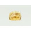 Cushion Cut Diamond Fancy Orange Color 0.47 Carat SI1