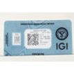 Round Diamond Fancy Blue Color 0.31 Carat SI2 IGI Certificate