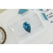 Pear Shape Diamond Fancy Blue Color SI2 1.08 Carat IGI Certified
