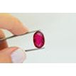 Oval Cut Ruby Gemstone Red Color Lab Created Loose 9.39 Carat