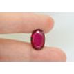 Oval Cut Ruby Gemstone Red Color Lab Created Loose 9.39 Carat
