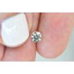 Loose Round Shaped Diamond 0.45 Carat H/SI2 Natural Enhanced Polished 4.94MM