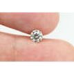 Loose Round Shaped Diamond 0.45 Carat H/SI2 Natural Enhanced Polished 4.94MM