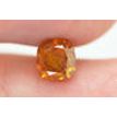 Cushion Cut Diamond Fancy Orange Color 1.33 Carat I1
