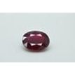 8.28 Carat Oval Shaped Red Ruby Gemstone