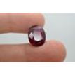 8.28 Carat Oval Shaped Red Ruby Gemstone