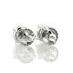Diamond Stud Earrings Round Shape Real G/H SI1/SI2 14K White Gold 1.17 TCW