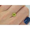 Round Cut Diamond Fancy Yellow Color SI1 2.02 Carat
